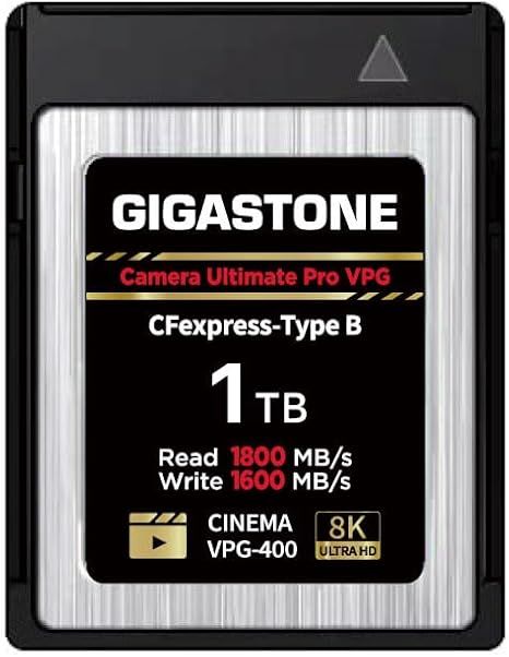 GIGASTONE 1TB Camera Ultimate Pro VPG CFexpress Card Type B Memory Card