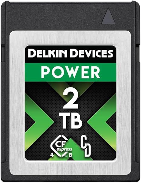 Delkin 2TB CFexpress Type B 4.0 Memory Card for Digital Cameras