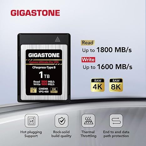 GIGASTONE 1TB Camera Ultimate Pro VPG CFexpress Card Type B Memory Card